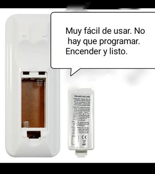 Mando aire acondicionado 1000 en 1 universal. A ES