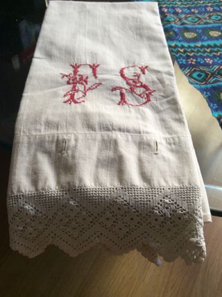 Antigua sabana de algodon .