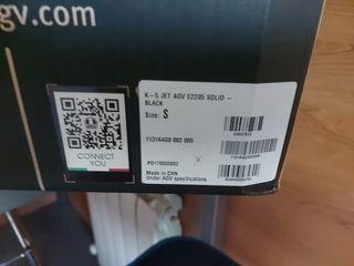 CASCO AGV K5 JET NUEVO NEGRO BRILLO