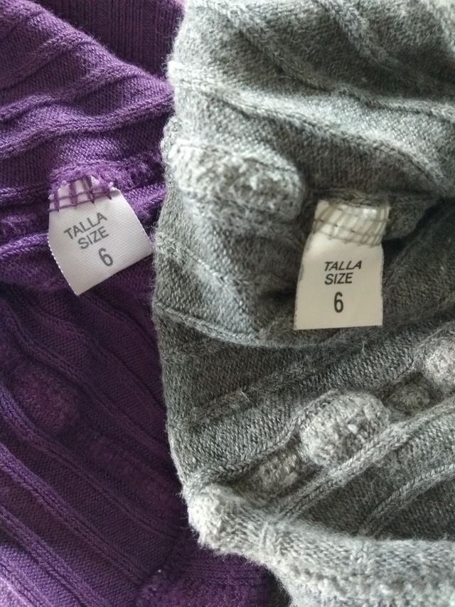 2 leotardos canale talla 6