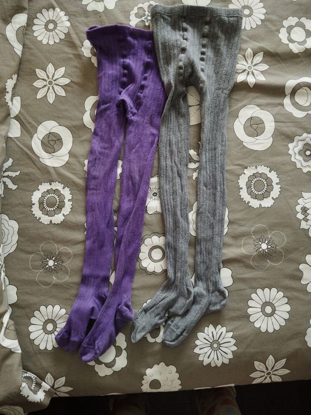 2 leotardos canale talla 6