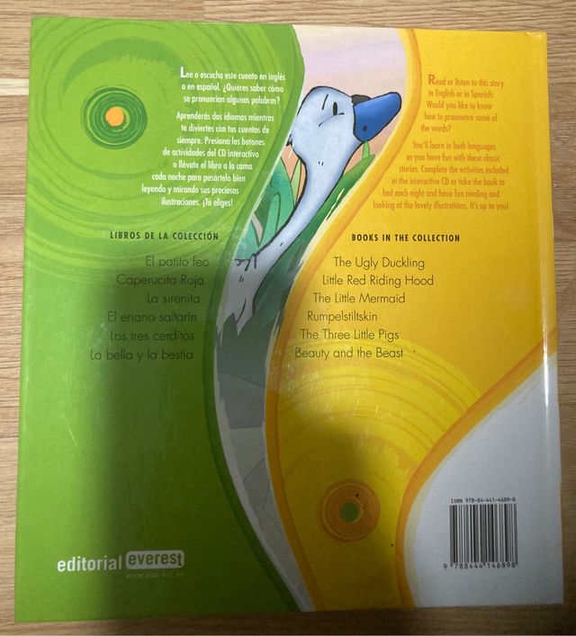 El patito feo ( En inglés) de segunda mano por 4 EUR en Almendralejo en