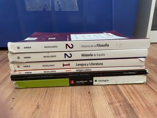 Libros Edebé Bachillerato