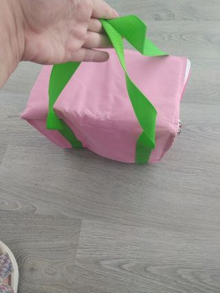 bolsa nevera isotèrmica rosa