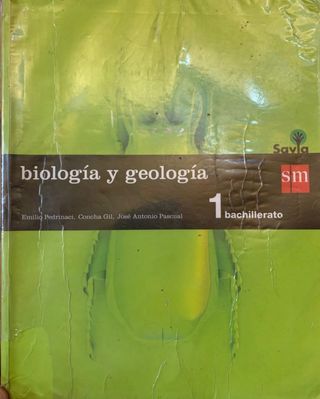 Libro de Biologia y Geologia 1º Bachiller