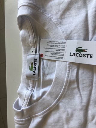 camiseta lacoste
