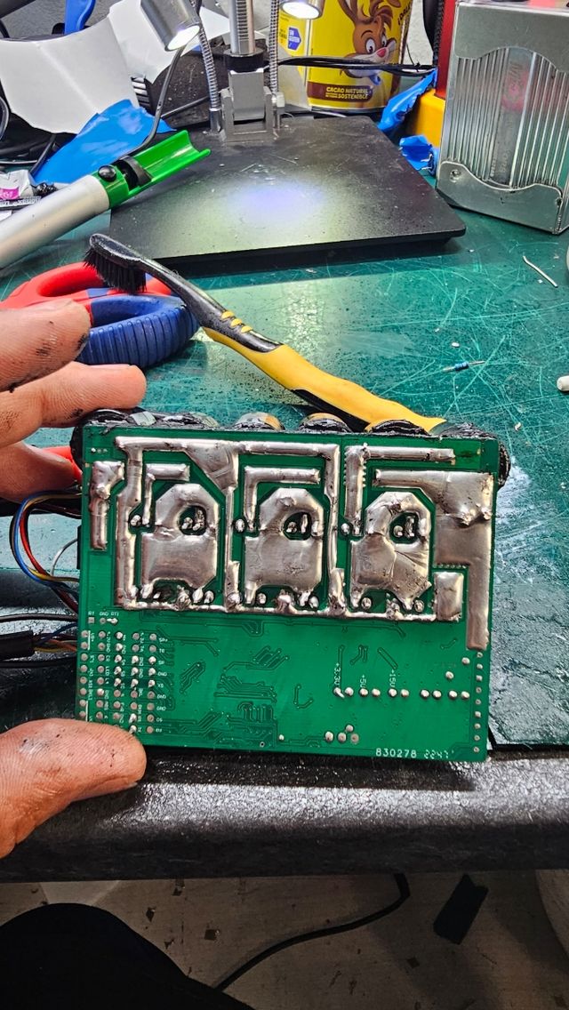 Shunt y refuerzo de pistas