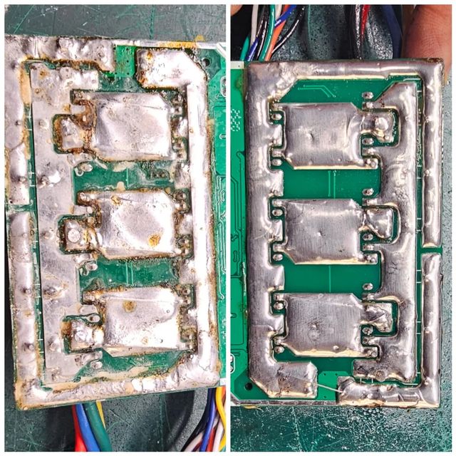 Shunt y refuerzo de pistas