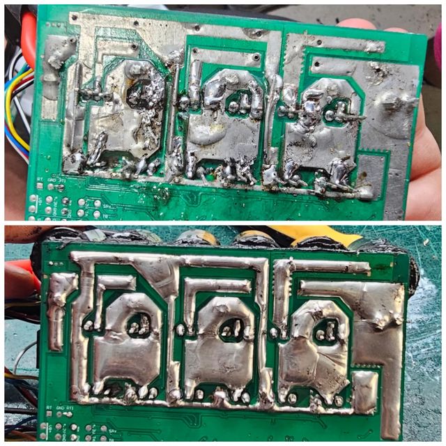 Shunt y refuerzo de pistas