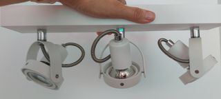 LÁMPARA 3 FOCOS DIRECCIONABLES LED Nueva