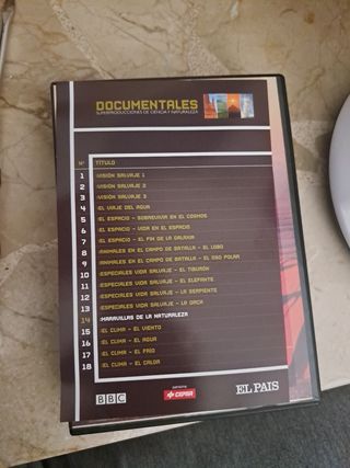 Colección Nueva y Completa de DVD's Documentales 