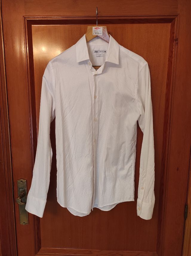 Camisa Blanca Zara Talla S