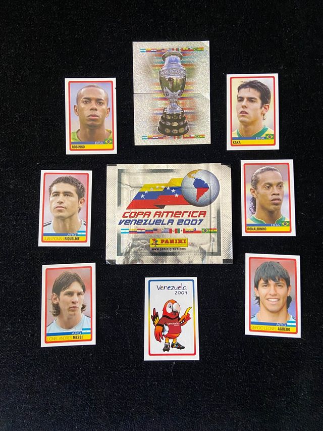 Sobre cromos Copa America 2007