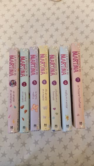 Libros colección La diversión de Martina