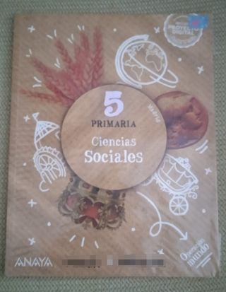 Libro Anaya sociales quinto.
