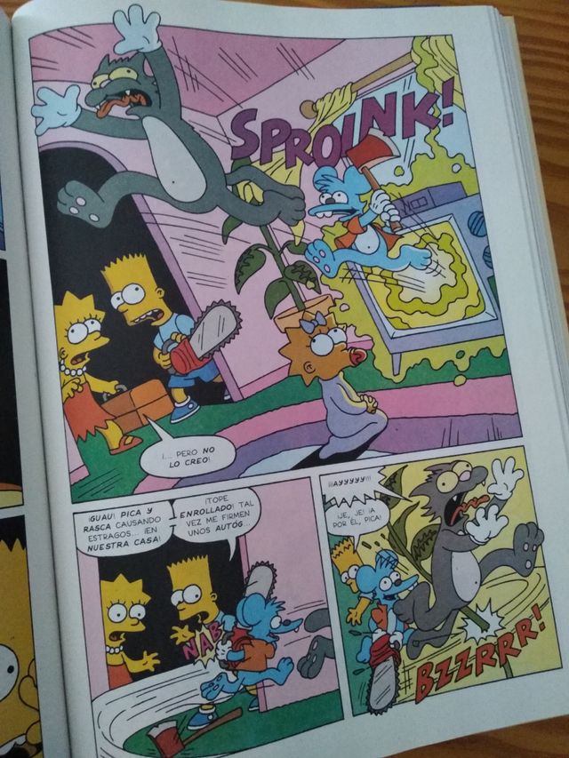 comics LOS SIMPSON