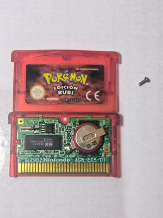 Juego Nintendo Gameboy Advance Pokémon Rubí