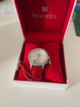 RELOJ DE PULSERA CON PERRITO DE BRACCIALINI