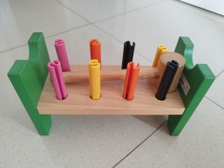Juguete Ikea de Madera con Martillo