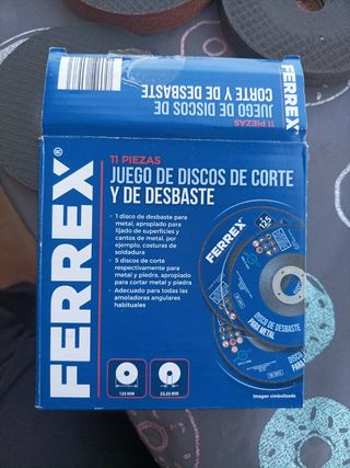 Juego de discos de corte