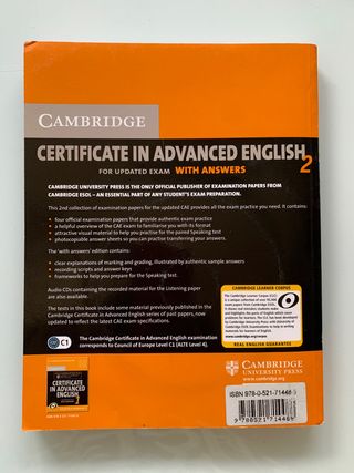 LIBRO DE INGLÉS ADVANCED