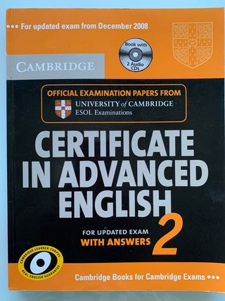 LIBRO DE INGLÉS ADVANCED