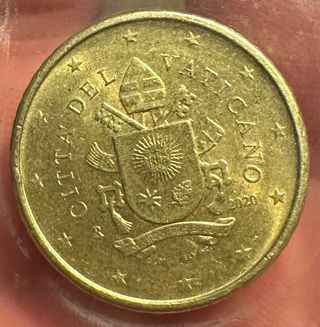 Moneda 0,50€ El Vaticano 2020