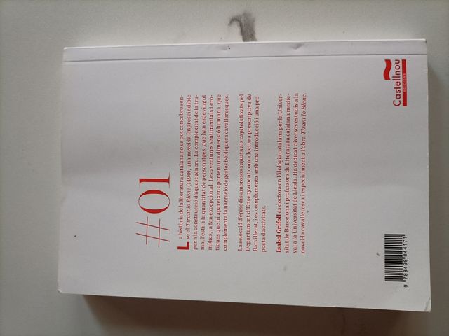 #01 Tirant lo episodis amorosos Joanot Martorell