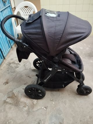carro y silla de paseo bebe 2 piezas kindercraft