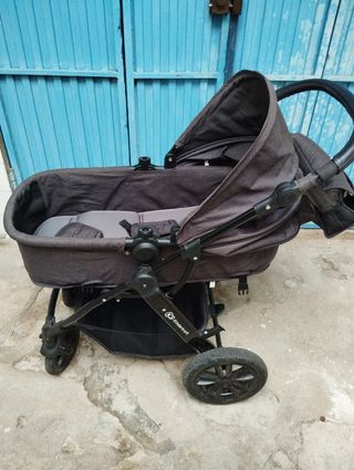 carro y silla de paseo bebe 2 piezas kindercraft