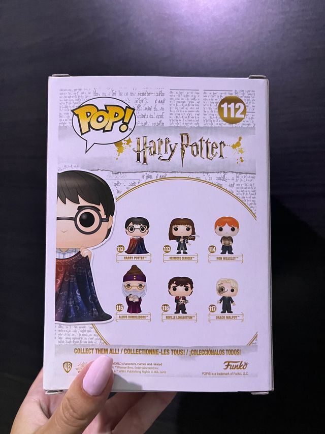 Funko pop Harry Potter con il mantello