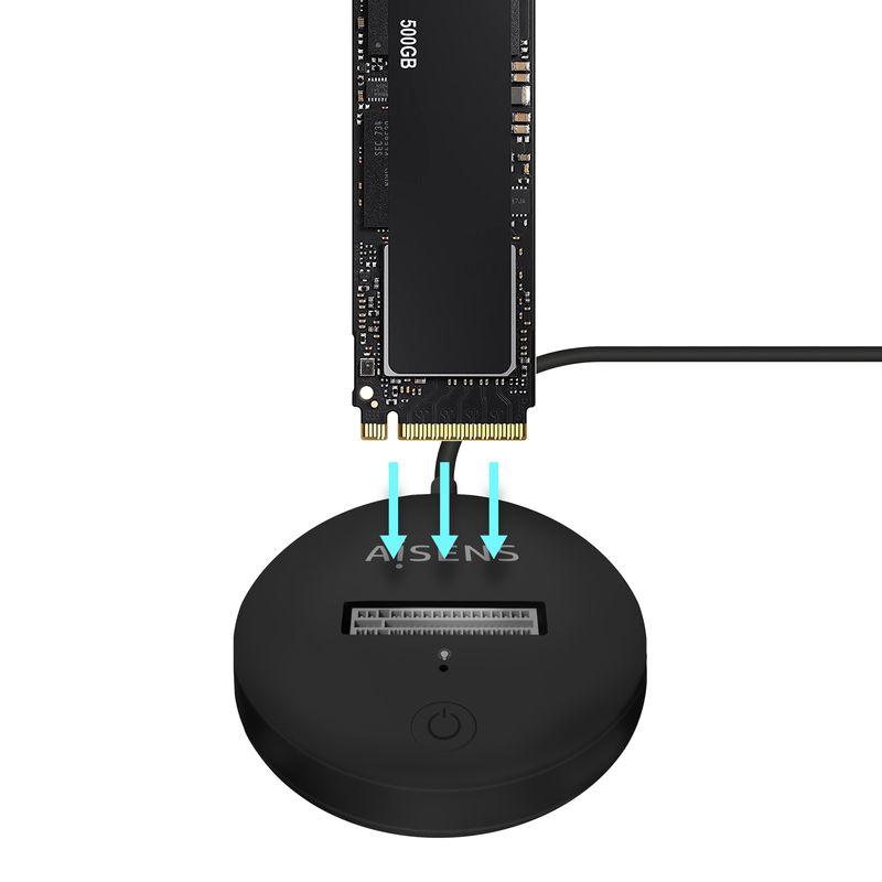 USB-C Dock M.2 (NGFF) Asuc-M2D013-Bk SATA/NVME a U afbeelding 4
