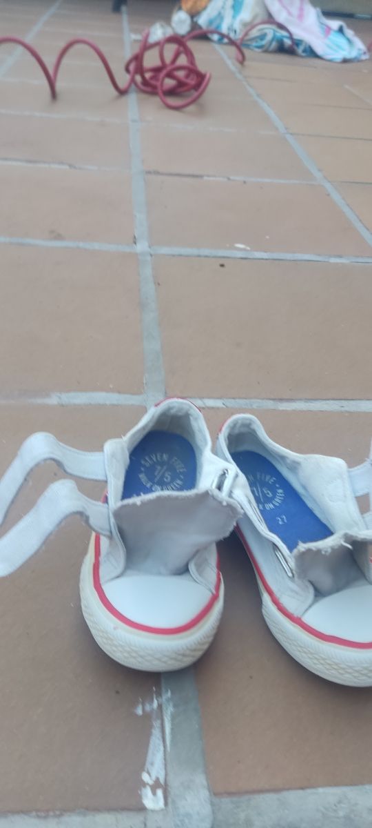 lote zapatillas/bambas/sandalias de talla 27