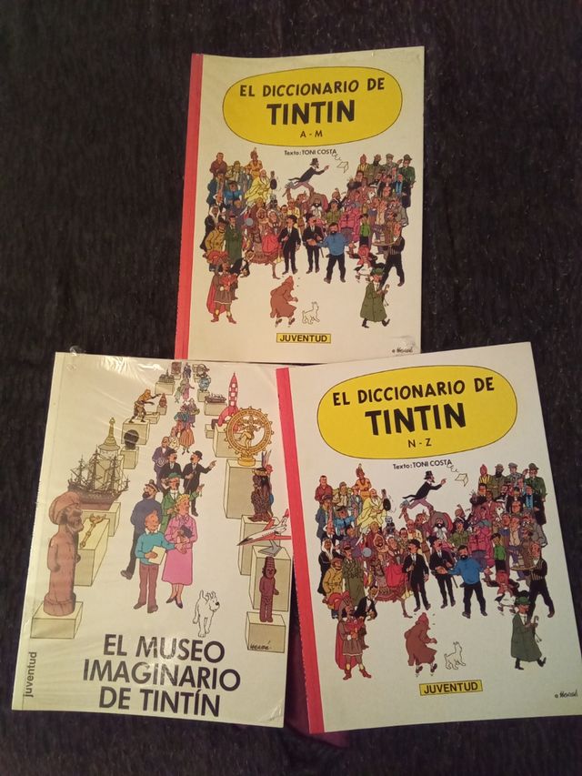Coleccion comics tebeos de Tintín y Diccionario