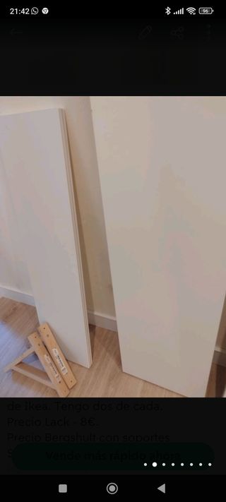 Estantería Bergshult de Ikea