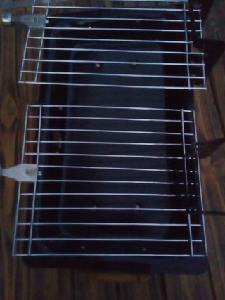 Barbacoa rectangular de sobremesa