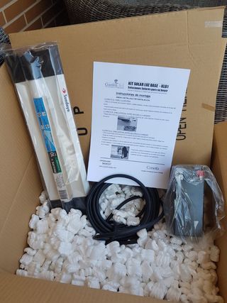 Se vende placa solar nueva para caseta