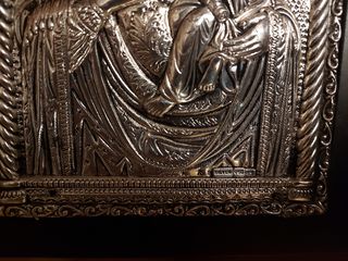 Antiguo Icono Religioso Bizantino