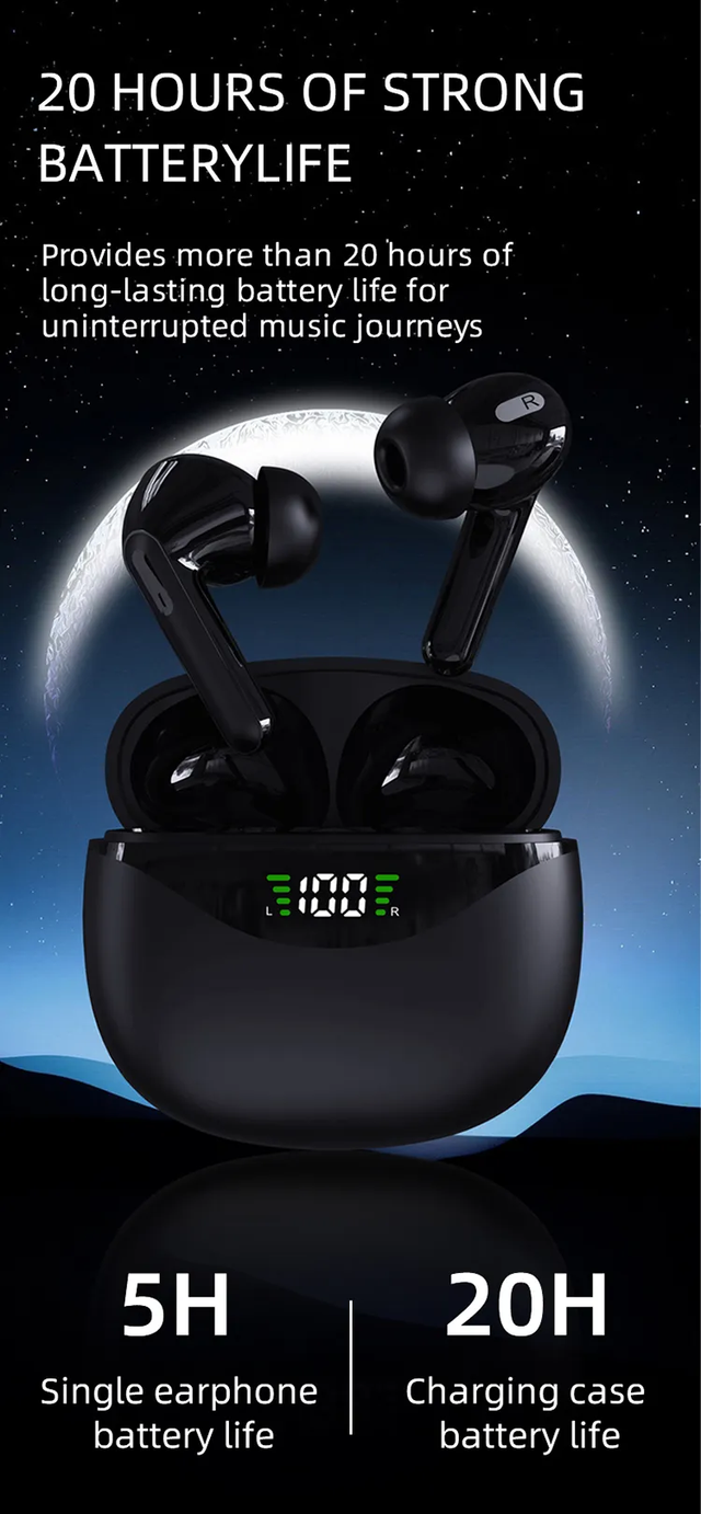 Auriculares inalámbricos TWS. NUEVO sin usar.