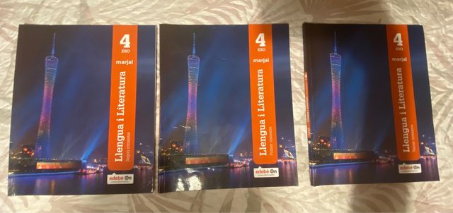 Pack 3 libros valenciano 4 eso edebé