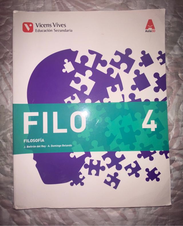 Libro filosofia 4 eso (Vicens vives)