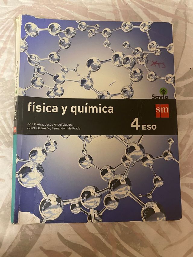 Libro Física y química 4 eso savia