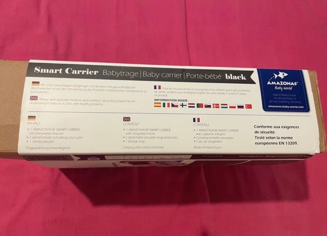 Mochila porta bebés 