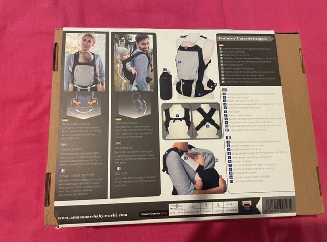 Mochila porta bebés 