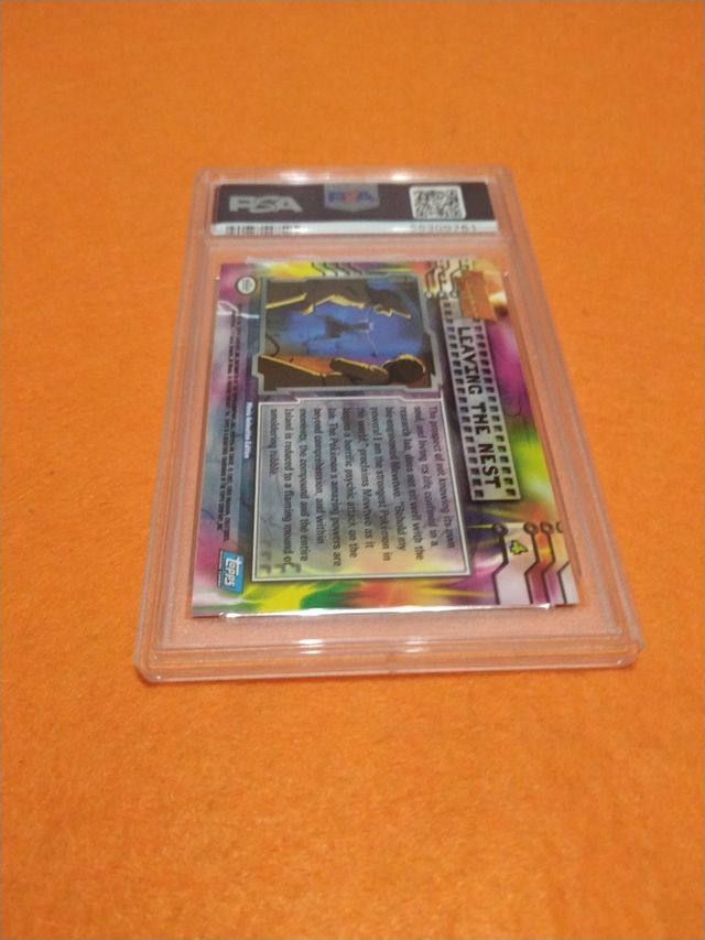 Carta pokemon topps 1999 de Mewtwo
