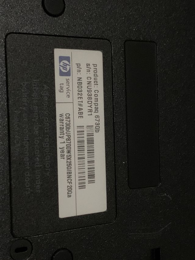 Despiece HP 6730b