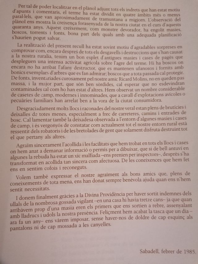 DEL TERME DE SABADELL