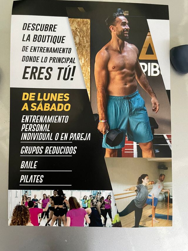 Entrenamiento personal, grupos reducidos.