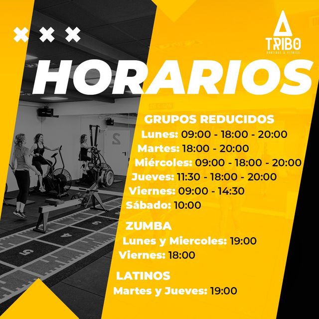 Entrenamiento personal, grupos reducidos.