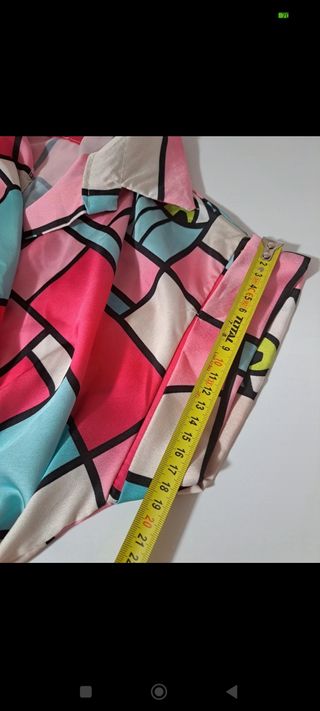 Vestido / camisa larga rosa